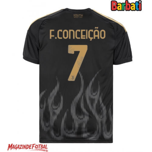 Juventus Francisco Conceicao #7 Tricou Fotbal Replică 2026-27 Barbati Treilea Juventus Francisco Conceicao #7 Tricou Fotbal Replică 2026-27 Barbati Treilea